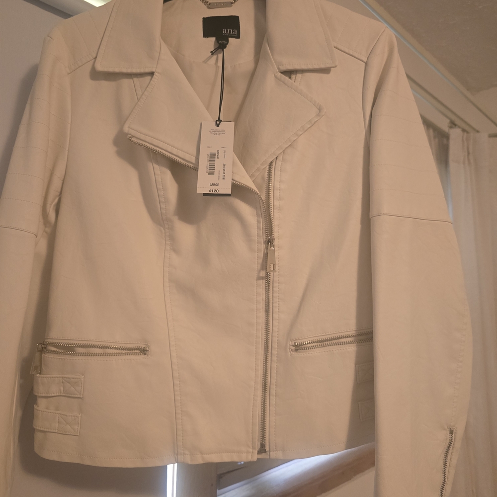 a.n.a Women's White Jacket